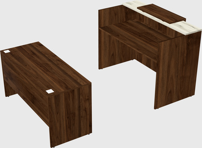 Modular reception desk