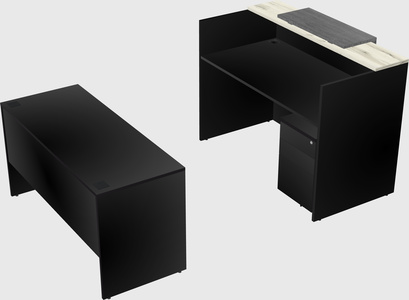 Modular reception desk