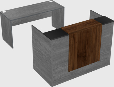 Modular reception desk