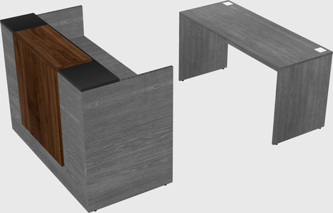 Modular reception desk