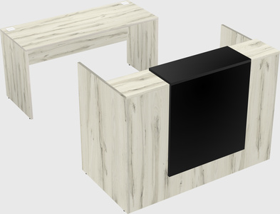 Modular reception desk