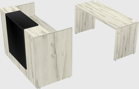 Modular reception desk