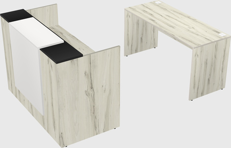 Modular reception desk