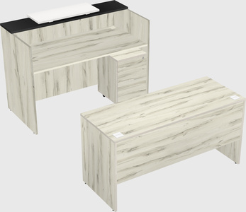 Modular reception desk