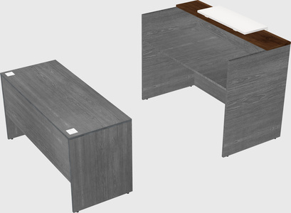Modular reception desk