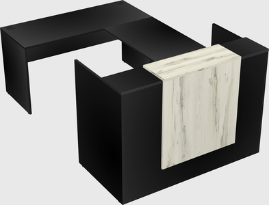 Modular reception desk