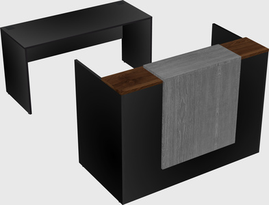 Modular reception desk