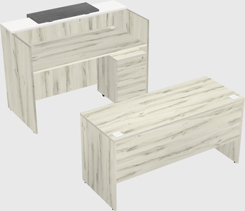 Modular reception desk