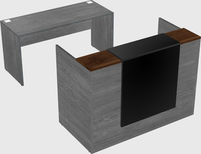 Modular reception desk