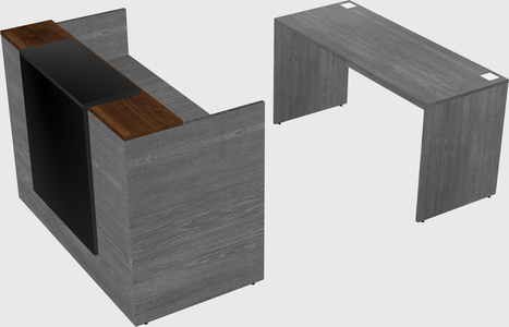 Modular reception desk