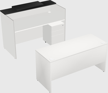 Modular reception desk