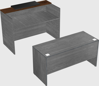 Modular reception desk