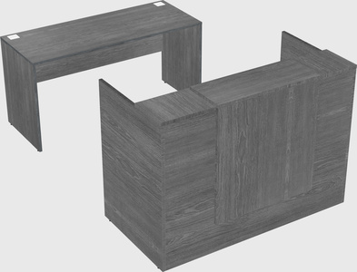 Modular reception desk
