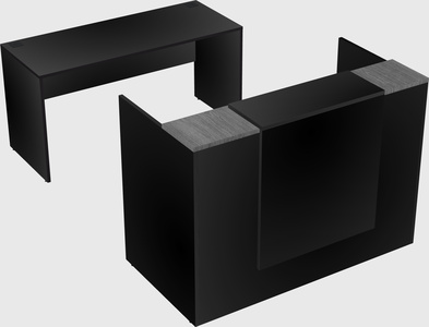 Modular reception desk