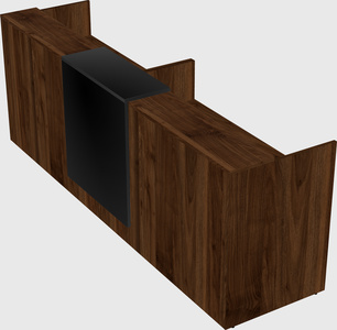 Shared u-shaped reception desks