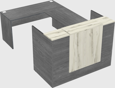 Modular reception desk