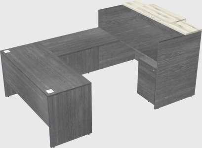 Modular reception desk