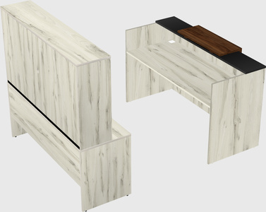 Modular reception desk