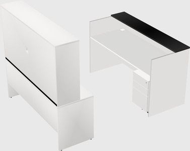 Modular reception desk