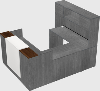 Modular reception desk