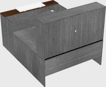 Modular reception desk