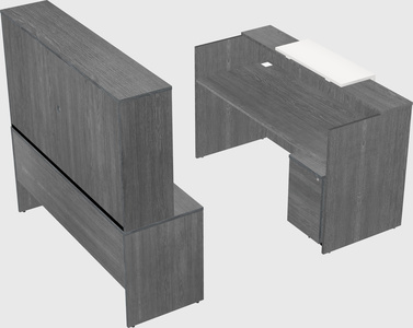 Modular reception desk