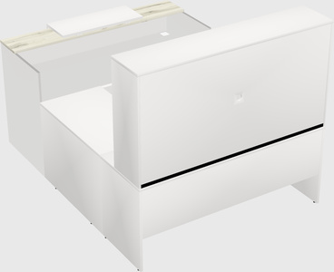 Modular reception desk