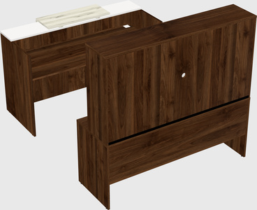 Modular reception desk