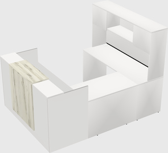 Modular reception desk