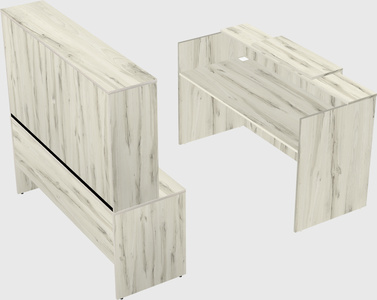 Modular reception desk