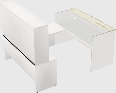 Modular reception desk