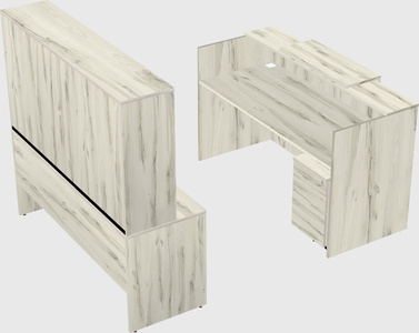 Modular reception desk