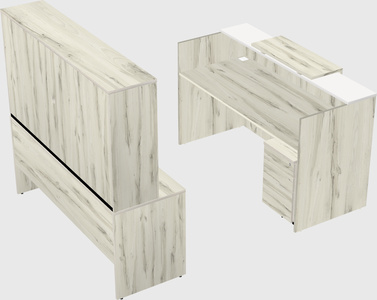 Modular reception desk