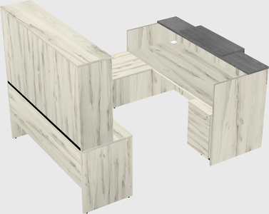 Modular reception desk