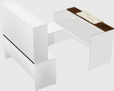 Modular reception desk