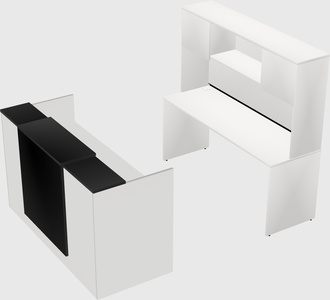 Modular reception desk