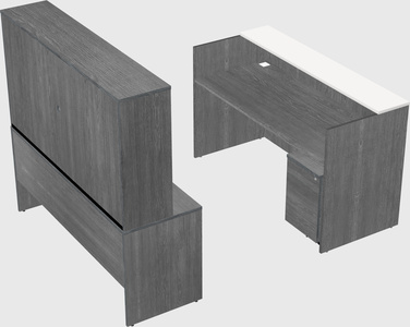 Modular reception desk