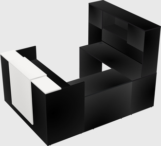 Modular reception desk