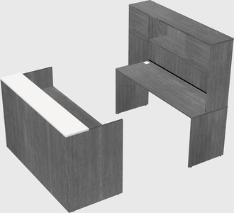 Modular reception desk