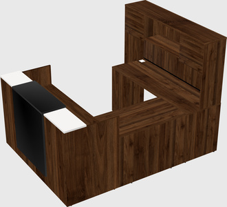 Modular reception desk