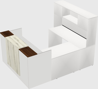 Modular reception desk