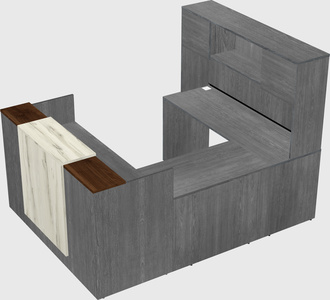 Modular reception desk