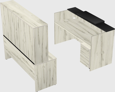 Modular reception desk