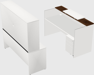 Modular reception desk