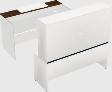 Modular reception desk