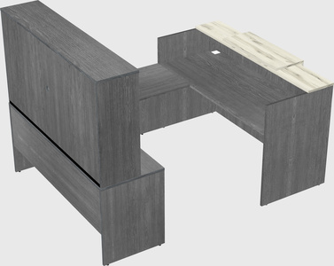 Modular reception desk