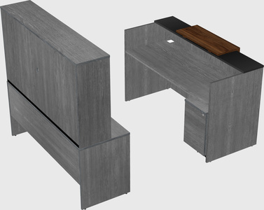 Modular reception desk