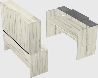 Modular reception desk