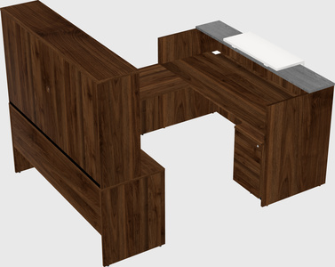 Modular reception desk