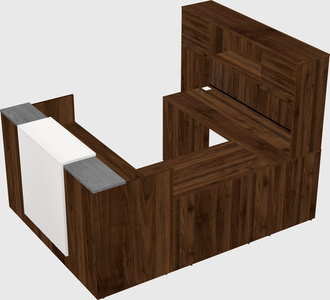 Modular reception desk